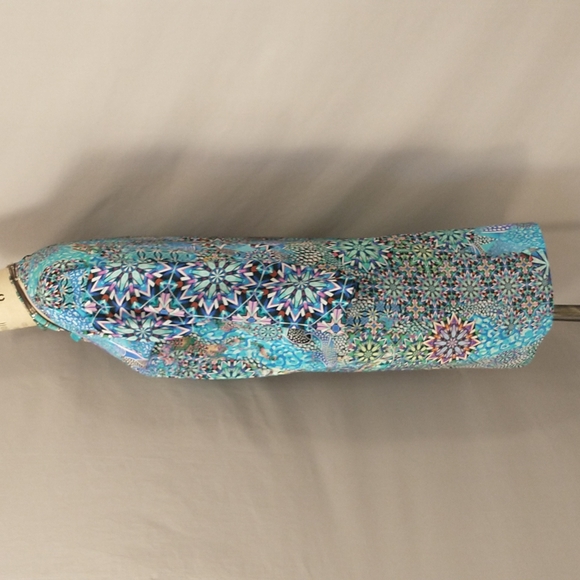 Amazing Shibori London Silk Kimono Jacket Psychedelic Frogs Handpainted & Print - Picture 3 of 11